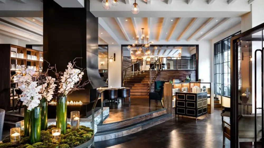 St. Gregory hotel lobby